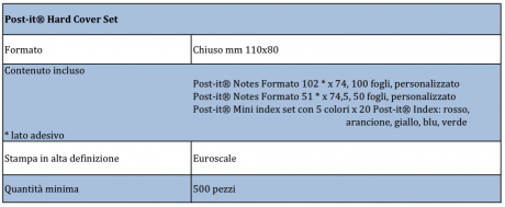 Post-it® Hard Cover Set